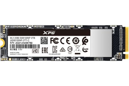 Накопитель SSD ADATA 2Tb XPG SX8100 (ASX8100NP-2TT-C)