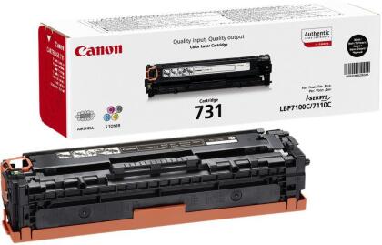 Картридж Canon 731 Black для i-SENSYS LBP7100Cn/ 7110Cw (1400 стр)