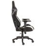 Игровое кресло Corsair T1 Race чёрный/белый