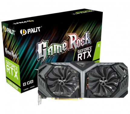 Видеокарта PALIT GeForce RTX 2080 SUPER GR, NVIDIA GeForce RTX 2080 SUPER, 8Gb GDDR6
