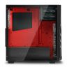 Корпус Sharkoon DG7000-G Red черный, без БП, ATX
