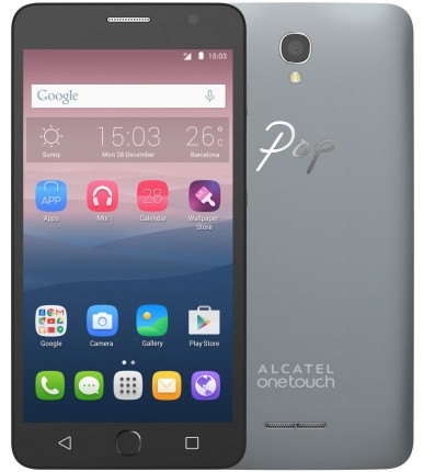 Смартфон Alcatel Pop Star 5070D 8Gb серый моноблок