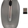 Мышь Lenovo N3903 темно-серый оптическая (1200dpi) беспроводная USB