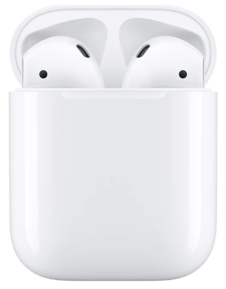 Беспроводные наушники Apple AirPods 2 с зарядным футляром MV7N2, белый