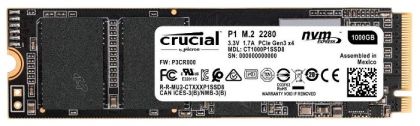 Накопитель SSD Crucial PCI-E x4 1000Gb CT1000P1SSD8 P1 M.2 2280
