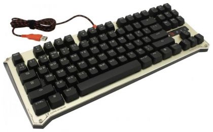 Клавиатура A4 Bloody B830 механическая золотистый/черный USB Gamer LED