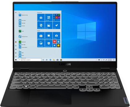 Ноутбук Lenovo Legion S7 15ACH6 чёрный (82K8001FRK)