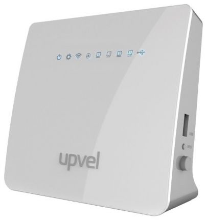 Wi-Fi роутер Upvel (UR-329BNU) 10/100BASE-TX белый