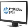 Монитор HP 20" ProDisplay P203 черный