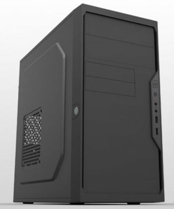 Корпус Foxline FL-733-FZ450 черный, 450W, mATX