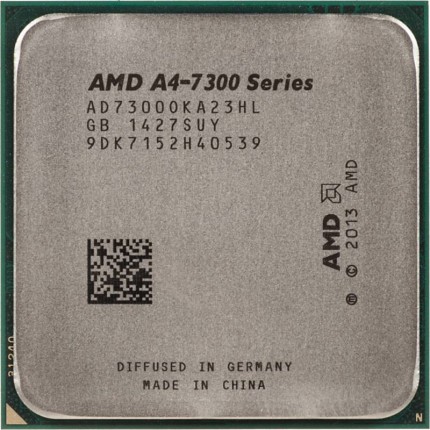 Процессор AMD A4-7300 Socket-FM2 (AD7300OKA23HL) (3.8GHz/5000MHz/1Mb/AMD Radeon HD 8470D) OEM