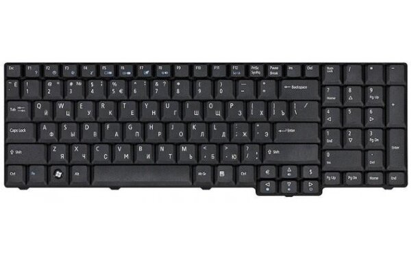 Клавиатура для ноутбука Acer Aspire 9800/9810 RU, Black