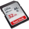 Карта памяти SDHC 32Gb Class10 Sandisk SDSDUNC-032G-GN6IN Ultra 80