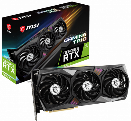 Видеокарта MSI GeForce RTX 3060 Ti GAMING TRIO