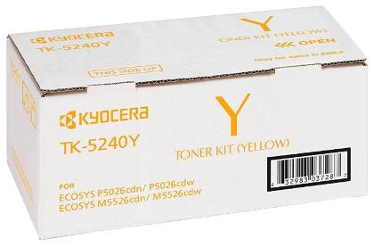 Картридж Kyocera1T02R7ANL0 TK-5240Y желтый (3000стр.) для Kyocera P5026cdn/cdw M5526cdn/cdw