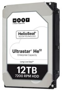 Жесткий диск HGST SATA-III 12Tb 0F30146 HUH721212ALE604 Ultrastar HE12 (7200rpm) 256Mb 3.5"