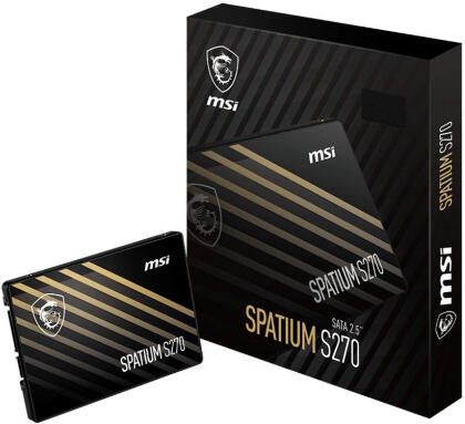 Накопитель SSD MSI 240Gb SPATIUM S270 SATA 2.5
