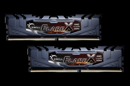 Модуль памяти DDR4 G.SKILL FLARE X (for AMD Ryzen) 16GB (2x8GB kit) 3200MHz CL14 PC4-25600 1.35V (F4-3200C14D-16GFX)