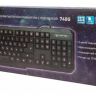 Клавиатура Oklick 740G STAR STRIKE черный USB Gamer LED