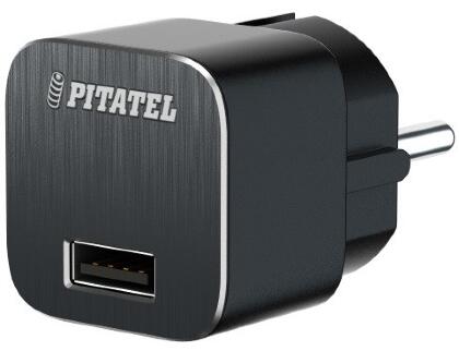 Сетевое зарядное устройство Pitatel PowerCube1, USB 2.1A (TPA-HCPC1)