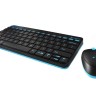 Клавиатура + мышь Logitech Wireless Combo MK240 (920-005790) черный USB Беспроводная 2.4Ghz