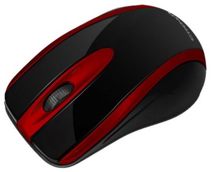 Мышь CROWN CMM-014 (black&red)