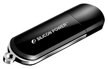 Флешка Silicon Power 32Gb LuxMini 322 SP032GBUF2322V1K USB2.0 черный