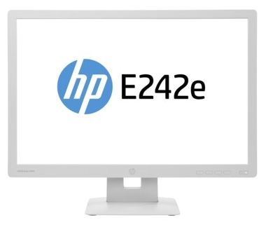 Монитор HP EliteDisplay E242e 24" серебристый