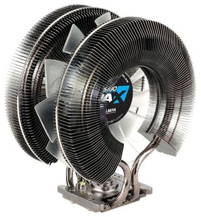 Вентилятор Zalman 9900 MAX Soc-775/1155/1366/AM2/AM3/FM1 PWM blue LED