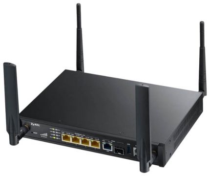 Wi-Fi роутер Zyxel SBG3600-N000 (SBG3600-N000-EU01V1F) ADSL2+/VDSL2 черный