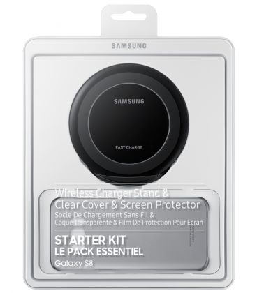 Набор Samsung Starter Kit S8 (with Wireless Charger) черный для Galaxy S8