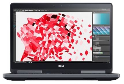 Ноутбук Dell Precision 7520 Xeon E3-1505M v6/ 16Gb/ 2Tb/ SSD512Gb/ NVIDIA Quadro M2200 4Gb/ 15.6"/ IGZO/ UHD (3840x2160)/ Windows 10 Pro 64/ black/ WiFi/ BT/ Cam