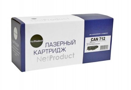 Картридж NetProduct (N-№712) для Canon LBP-3010/3100,1,5K