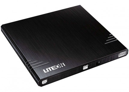 Привод DVD+/-RW Lite-On eBAU108 черный USB slim ext M-Disk RTL