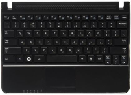 Клавиатура для ноутбука Samsung N220 (Keyboard+Palmrest+Touch PAD+Loudspeaker) RU, Black