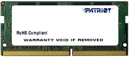 Модуль памяти DDR4 8Gb 2133MHz Patriot PSD48G213381S RTL SO-DIMM