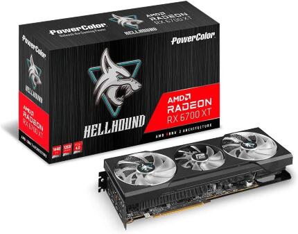 Видеокарта Powercolor Radeon RX 6700 XT Hellhound 12GB