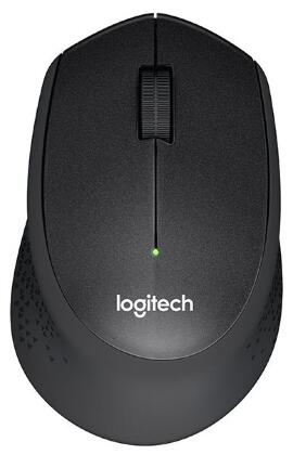Мышь Logitech M330 Silent Plus черный оптическая (1000dpi) беспроводная USB (2but)