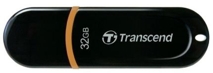 Флешка Transcend 32Gb Jetflash JF300 TS32GJF300 USB2.0 черный/оранжевый
