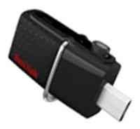 Флешка Sandisk 16Gb Ultra Dual SDDD2-016G-GAM46 USB3.0 черный
