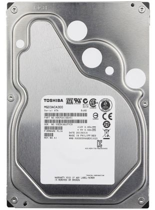 Жесткий диск Toshiba SATA 3Tb MG03ACA300 (7200rpm) 64Mb 3.5"