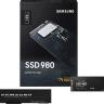 Накопитель SSD Samsung 1Tb 980 MZ-V8V1T0BW