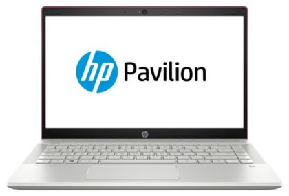 Ноутбук HP 14-ce0000ur бордовый (4HB30EA)