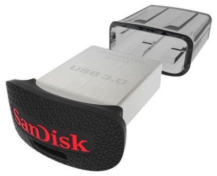 Флешка Sandisk 16Gb Ultra Fit SDCZ43-016G-GAM46 USB3.0 черный