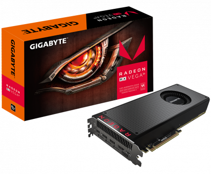 Видеокарта Gigabyte GV RXVEGA56 8GD B Radeon RX Vega 56