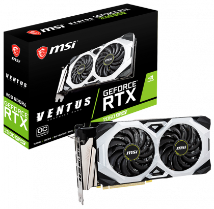 Видеокарта MSI GeForce RTX 2060 SUPER VENTUS OCV1