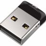 Флешка SanDisk Cruzer Fit 16Gb USB 2.0 чёрный (SDCZ33-016G-G35)