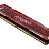 Модуль памяти Crucial 32Gb (4x8Gb) 2400MHz DDR4 Ballistix Sport LT Red (BLS4K8G4D240FSEK)