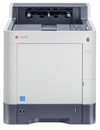 Лазерный принтер цветной Kyocera Ecosys P6035CDN (1102NS3NL0), A4, 9600x600 т/д, 35/35 стр чб/цвет, дуплекс, 512 Мб (до 2048 Мб), USB 2.0, сеть