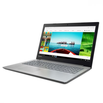 Ноутбук Lenovo IdeaPad 320-15IAP 15.6"(1920x1080)/ Intel Celeron N3350(1.1Ghz)/ 4096Mb/ 500Gb/ noDVD/ Int:Intel HD Graphics 500/ Cam/ BT/ WiFi/ 30WHr/ war 1y/ 2.2kg/ grey/ DOS + 45W